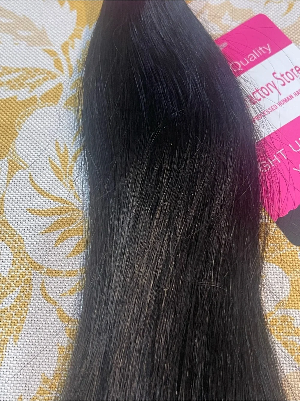Glebinly 12A Brazilian Human Hair Extensions 18–24” Black Remy Virgin